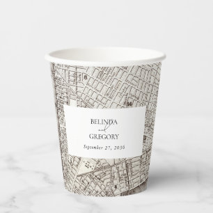 New York City Destination NYC Wedding Pappbecher