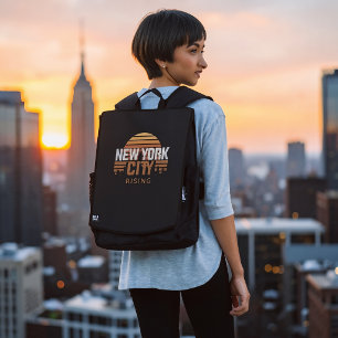 New York City & die aufgehende Sonne Rucksack