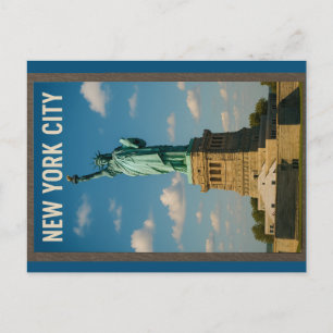 New York City – Die Freiheitsstatue Postkarte