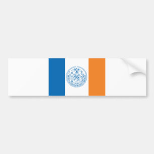 New York City-Flagge Autoaufkleber