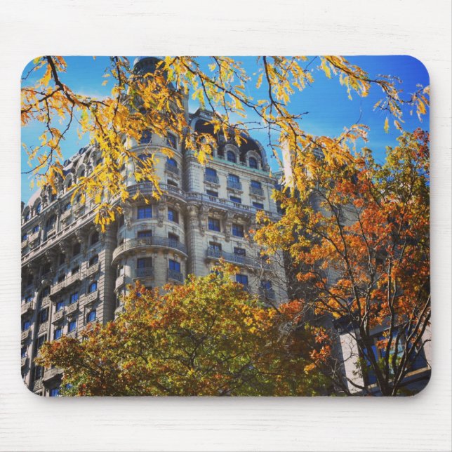New York City Foto Broadway Upper West Side Mousepad (Vorne)