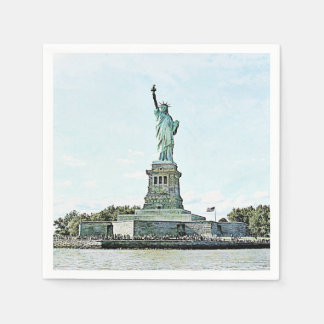 New York City - Freiheitsstatue Serviette