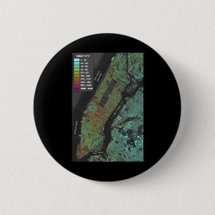 New York City Gebäude Höhenkarte Button
