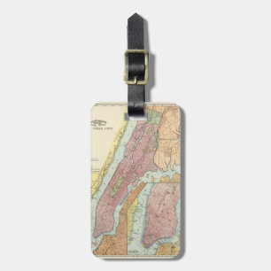 New York City. Gepäckanhänger