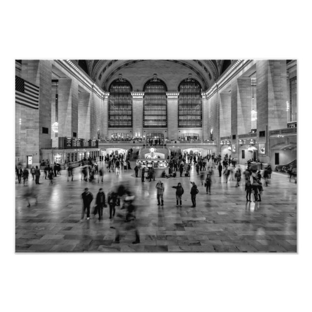 New York City Grand Central Station Foto Print (Vorne)