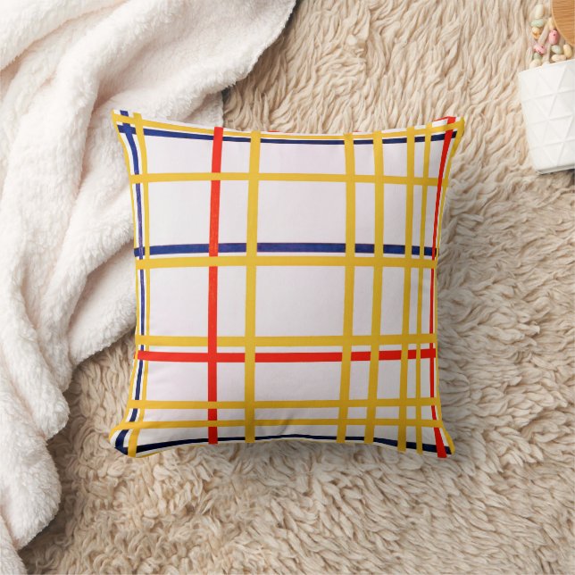 New York City I | Piet Mondrian | Kissen (Decke)