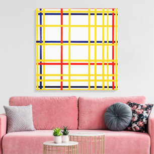 New York City I Piet Mondrian Leinwanddruck