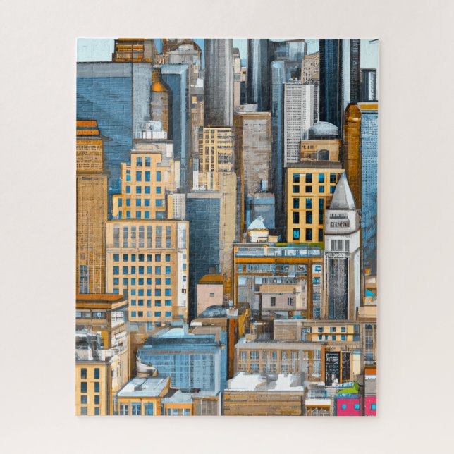 New York City Illustration (Vertikal)