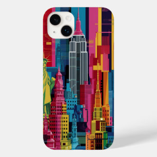 New York City in Kobras lebhaftem iPhone Case