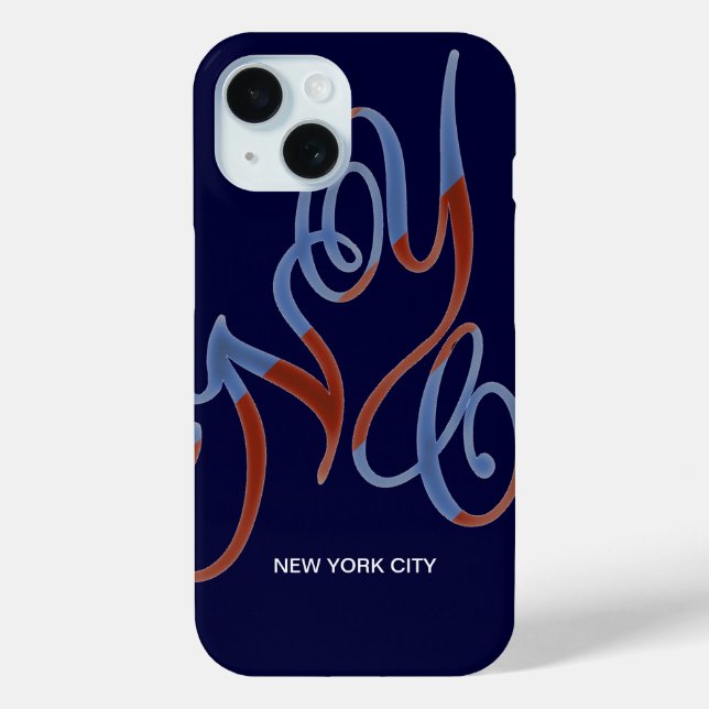 NEW YORK CITY iPhone 15 HÜLLE (Rückseite)