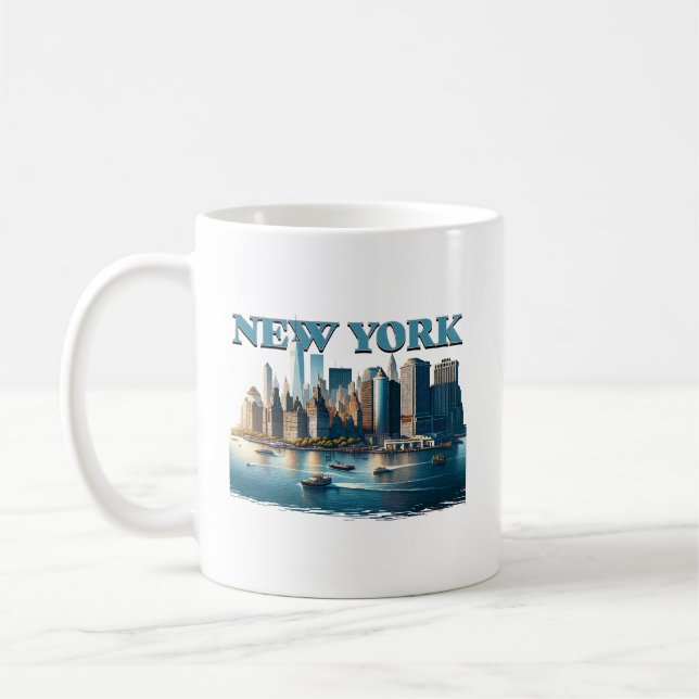 New York City Kaffeetasse (Links)