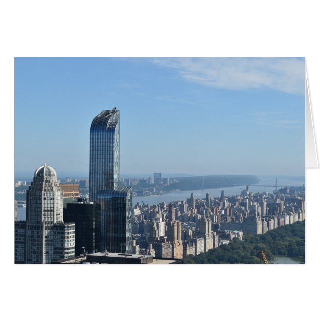 New York City, Karte (Vorderseite (Horizontal))