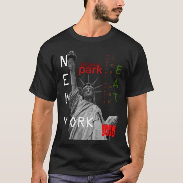 New York City Lady Liberty T-Shirt (Vorderseite)