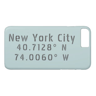 New York City Latitude & Longitude Case-Mate iPhone Hülle