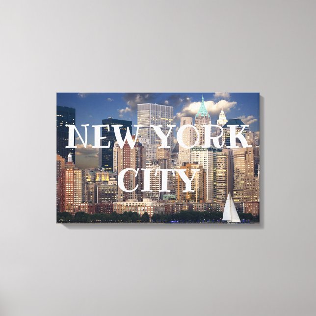 New York City Leinwanddruck (Vorderseite)