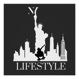 NEW YORK CITY LIFESTYLE POSTER