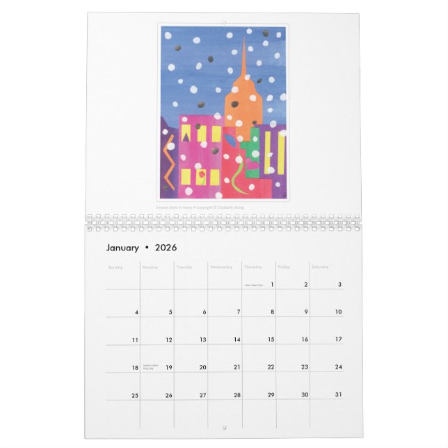 New- York City - Lizwang Kunst-Kalender 2011 Kalender (Jan 2026)