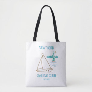 New York City Luxus-Segelschiff-Club Tasche