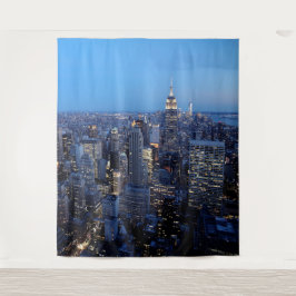 New York City Manhattan Skyline Mural| Mauer Wandteppich