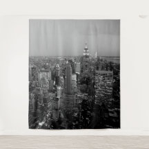 New York City Manhattan Skyline Wall Art Mural