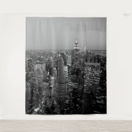 New York City Manhattan Skyline Wall Art Mural Wandteppich