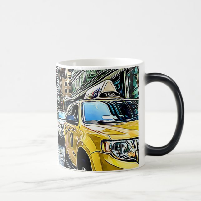 New York City Manhattan Taxi taxi café Mug (Droite)