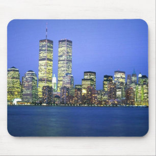 New York City nachts Mousepad