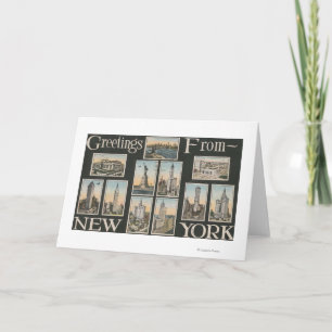 New York City, neues YorkGreetings Karte