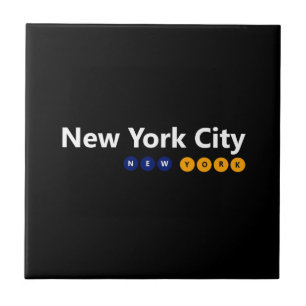 New York City, New York Keramik Tile Fliese