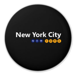 New York City, New York Knob Keramikknauf