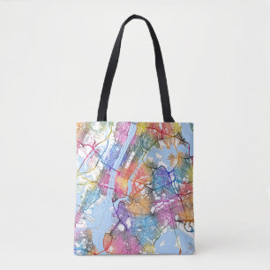 New York City New York Map Tasche