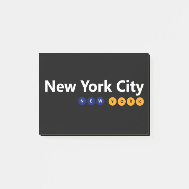 New York City, New York Post-it® Notes Post-it Klebezettel (Vorderseite)