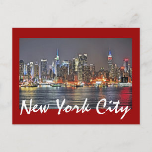 New York City, New York, USA Postkarte