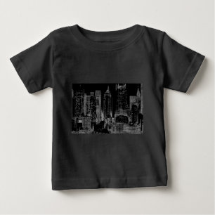 New York City Night Baby T-shirt