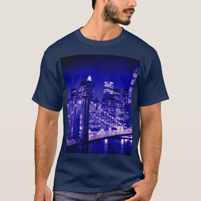 New York City Night T-Shirt (Vorderseite)