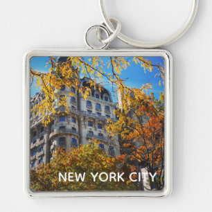 New York City NYC Ansonia Apartment Gebäude Fall Schlüsselanhänger