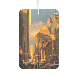 New York City NYC Midtown Manhattan Sunset Autolufterfrischer