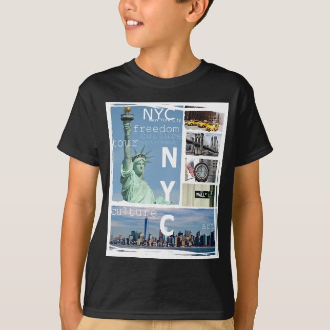 New York City Nyc T-Shirt (Vorderseite)