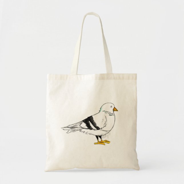 New York City NYC Taube Beach Seagull Gull Bird Tragetasche (Vorne)