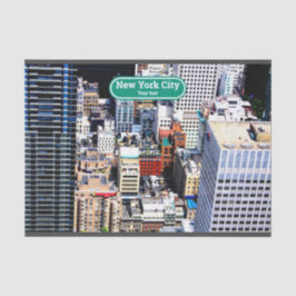 New York City NYC USA Geschenkverpackung Seidenpapier