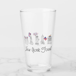 New York City NYC Vierte Sehenswürdigkeiten 4. Jul Glas