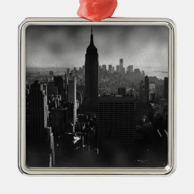 New York City Ornament Aus Metall (Vorne)