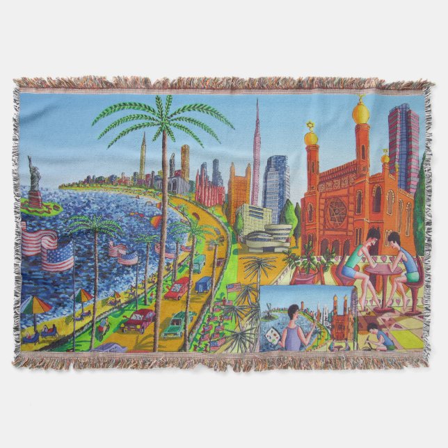 New York City Painting Decke (Vorderseite)