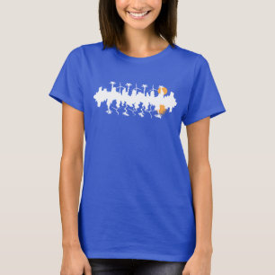 New York City Palm Springs Sunrise T-Shirt