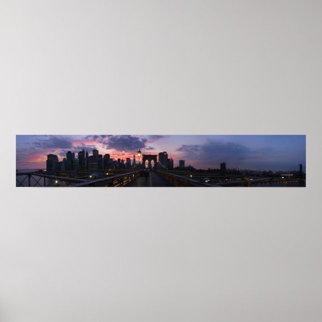 New York City Panorama Poster (Vorne)