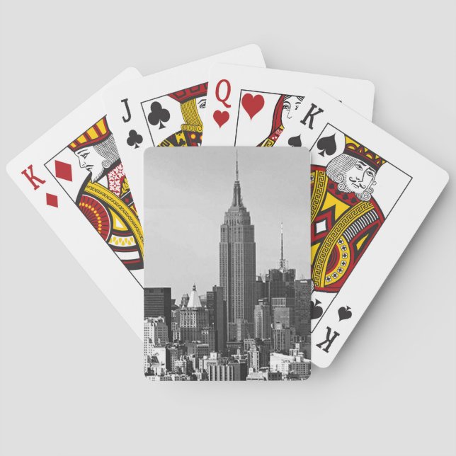 New York City Panorama Spielkarten (Rückseite)
