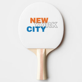 New York City Ping Pong Paddle Tischtennis Schläger