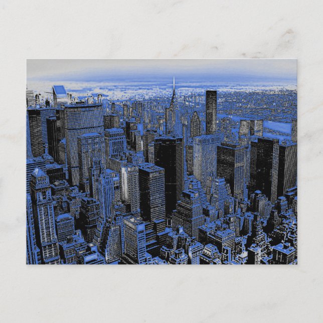 New York City Pop Art Postkarten (Vorderseite)