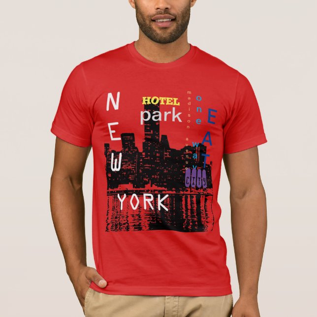 New York City Pop Art T-Shirt (Vorderseite)