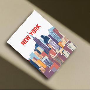 New York City Postcard Postkarte